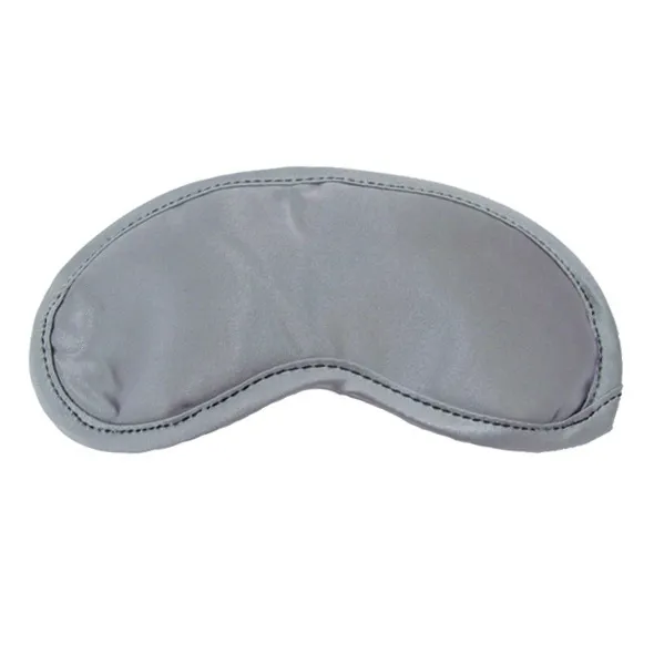 Maska na oczy - S&M - Satin Blindfold szara