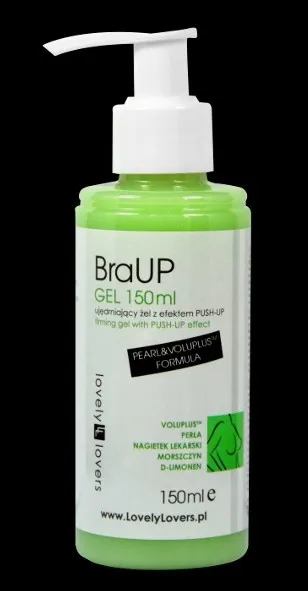 Powiększający i ujędrniający żel do piersi - Lovely Lovers BraUP Gel 150ml
