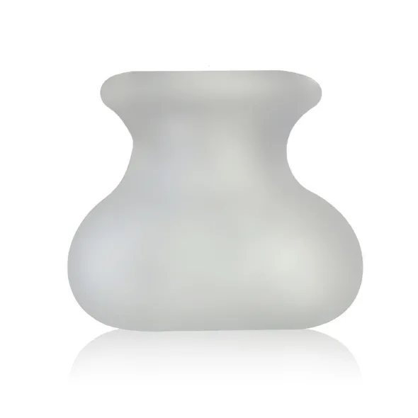 Pierścień na jądra - Perfect Fit Bull Bag Ball Stretcher przezroczysty