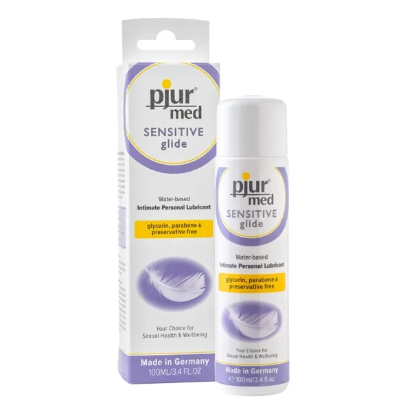 Delikatny żel nawilżający - Pjur MED Sensitive Glide Waterbased 100 ml