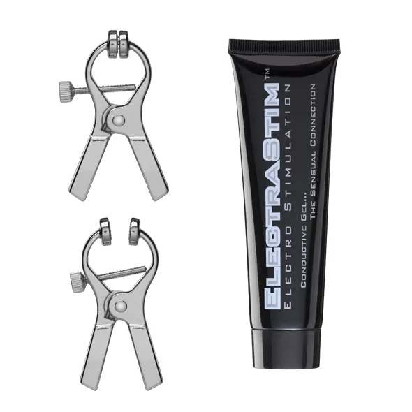 Zaciski do elektroseksu - ElectraStim Uni-Polar General Purpose Clamps