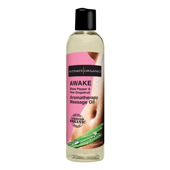 Olejek do masażu organiczny - Intimate Organics Awake Massage Oil 120 ml