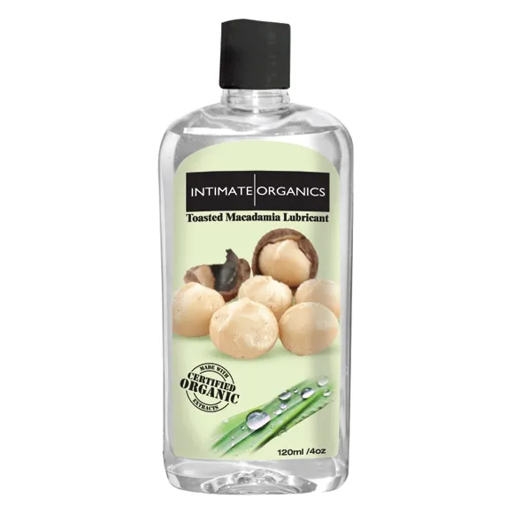 Smakowy żel nawilżający - Intimate Organics Macadamia Nut Lube 120 ml orzechy macadamia