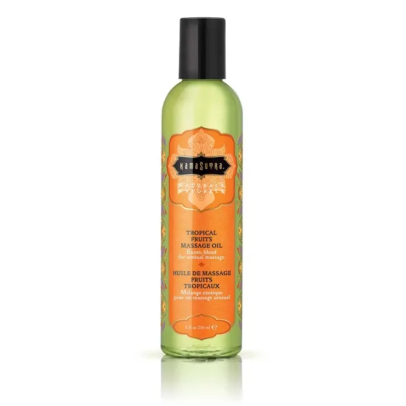 Lekki Olejek do masażu i nawilżania - KamaSutra Naturals Massage Oil Tropikalny - 236gram