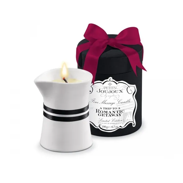 Na romantyczny wypad Świeca do masażu - Petits Joujoux Massage Candle Rom. Getaway 190 g