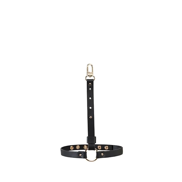 Uprząż podwiązki Bijoux Indiscrets - Maze Shorts Garter Czarny