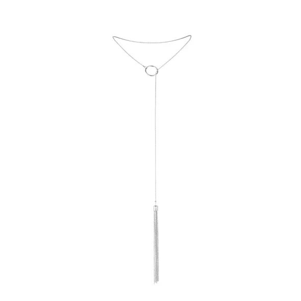 Zawieszka naszyjnik - Bijoux Indiscrets Magnifique Tickler Pendant Srebrny