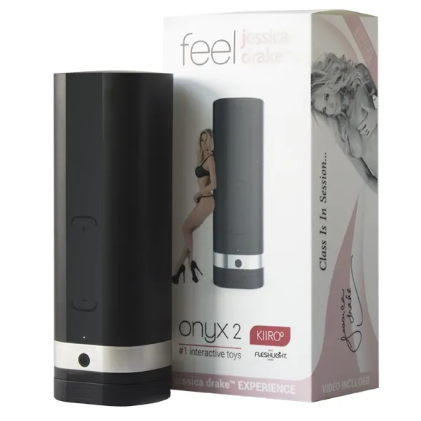 Masturbator teledildoniczny CYBERSEKS VR - Kiiroo Onyx 2 Teledildonic Masturbator Jessica Drake
