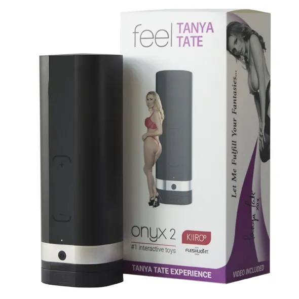 Masturbator teledildoniczny CYBERSEKS VR - Kiiroo Onyx 2 Teledildonic Masturbator Tanya Tate