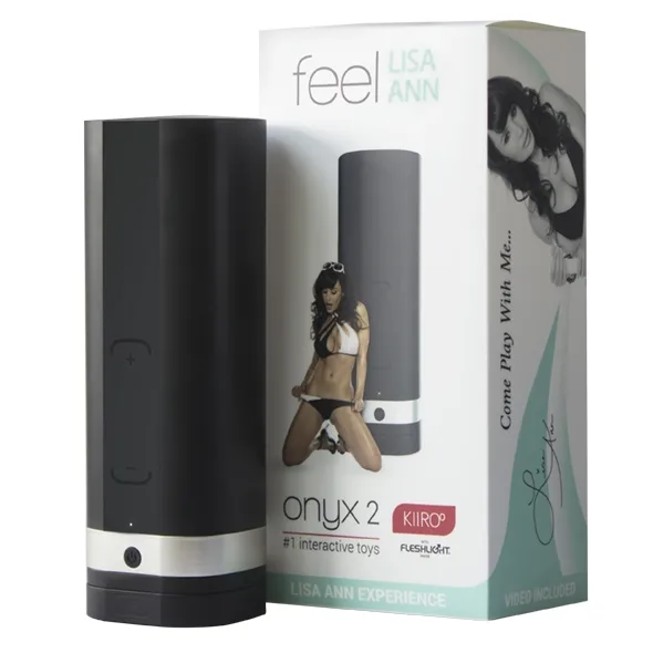 Masturbator teledildoniczny CYBERSEKS VR - Kiiroo Onyx 2 Teledildonic Masturbator Lisa Ann