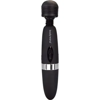 Masażer i stymulator Bodywand - Rechargeable Massager Black czarny 26,5cm