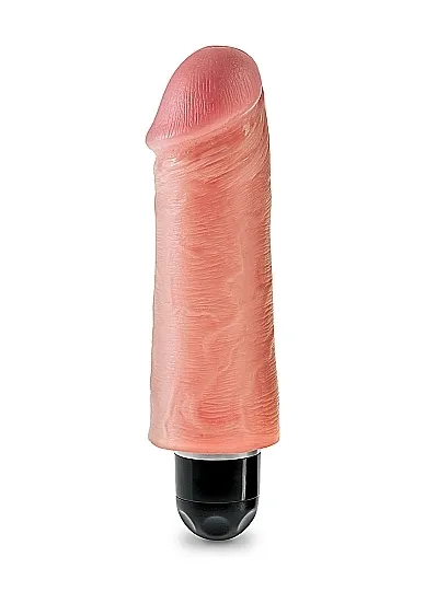 Pipedream King Cock -  dildo realistyczne NATURALNE, wibracje, PVC - 13cm (5")