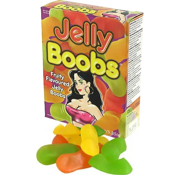 Cukierki żelowe cycuszki - Jelly Boobs Owocowe