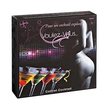 Smakowity zestaw olejków i pyłków do ciała Voulez-Vous... - Gift Box Cocktails