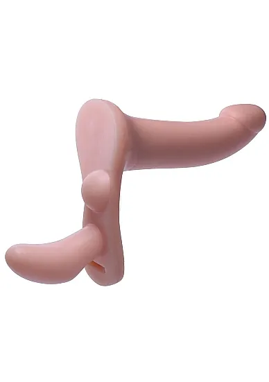 XR Brands Strap-U - Uprząż Strap On z podwójnym DILDO