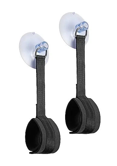 XR Brands - Mocne KAJDANKI do BONDAGE rzepy Hands Up!