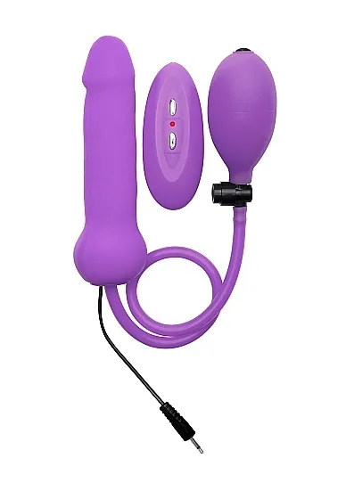 Ouch!  - Zdalnie sterowany wibrator pompowany - Inflatable Vibrating
