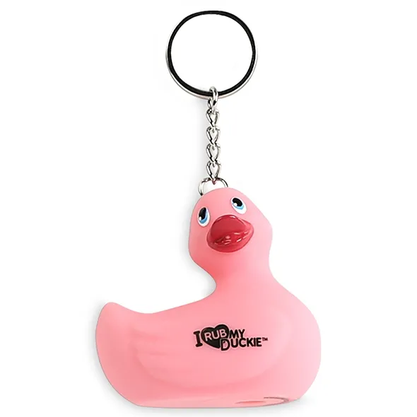 Breloczek - I Rub My Duckie Keychain Różowy