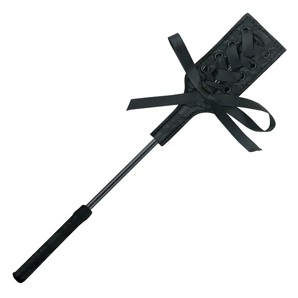 Szpicruta atłasowa z kokardą - Sportsheets Sincerely Lace Crop