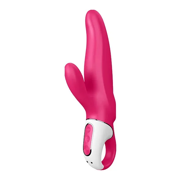 Wibrator króliczek z uchwytem - Satisfyer Vibes Mr. Rabbit Pink