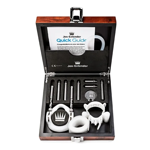 Jes Extender Penis Enlarger - rozciągacz do penisa - Zestaw Podstawowy Comfort na penisa do 24cm