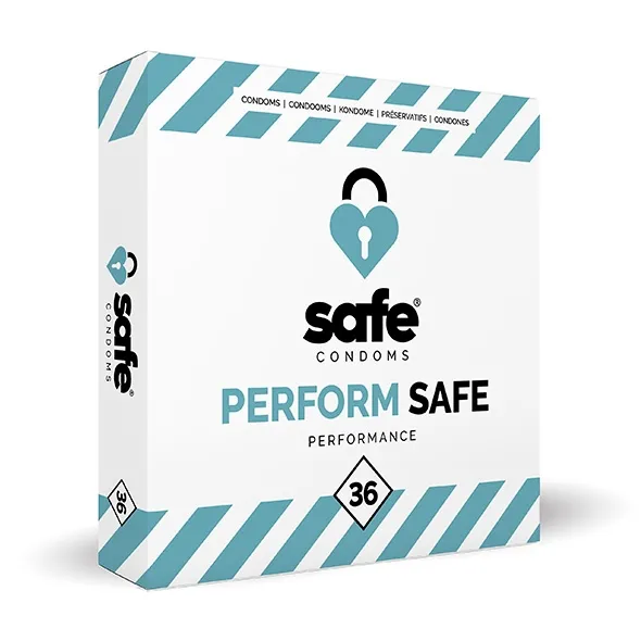 Prezerwatywy opóźniające - Safe  Performance Condoms 36 szt