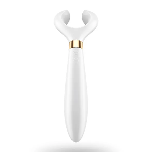 Wibrator dla par - Partner Multifun 3   Biały