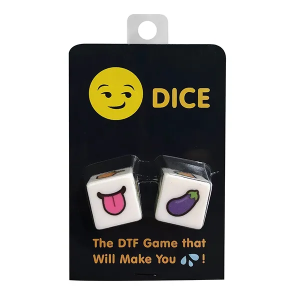 Zakręcona erotyczna gra w kości - Kheper Games DTF Emoji Dice Game