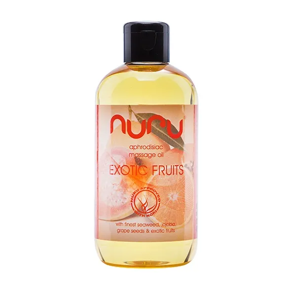 Olejek do masażu Owoce Egzotyczne - Nuru Massage Oil 250 ml Exotic Fruits
