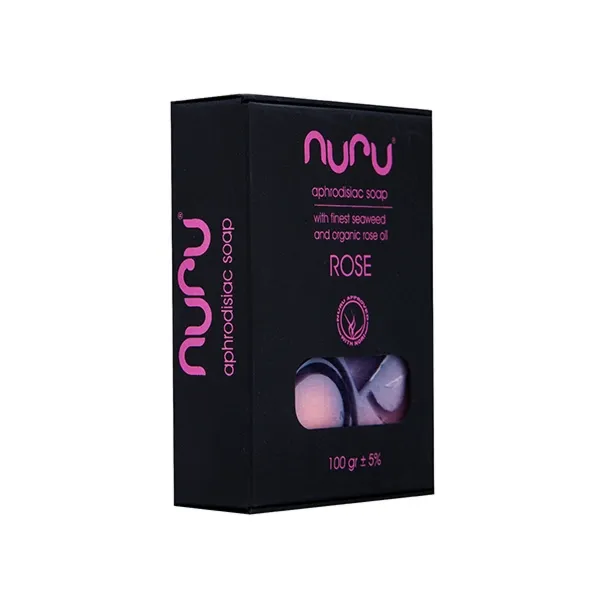 Mydło z afrodyzjakami Różane - Nuru Soap 100 gr Rose