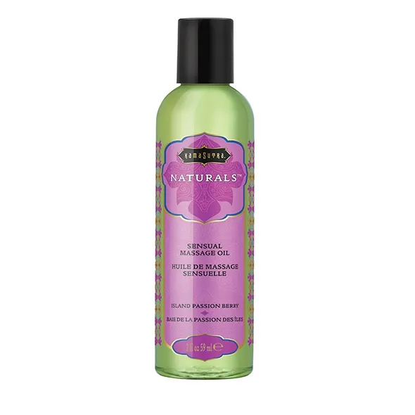 Lekki Olejek do masażu i nawilżania - Kama Sutra Naturals Massage Oil Passion Berry - 59ml