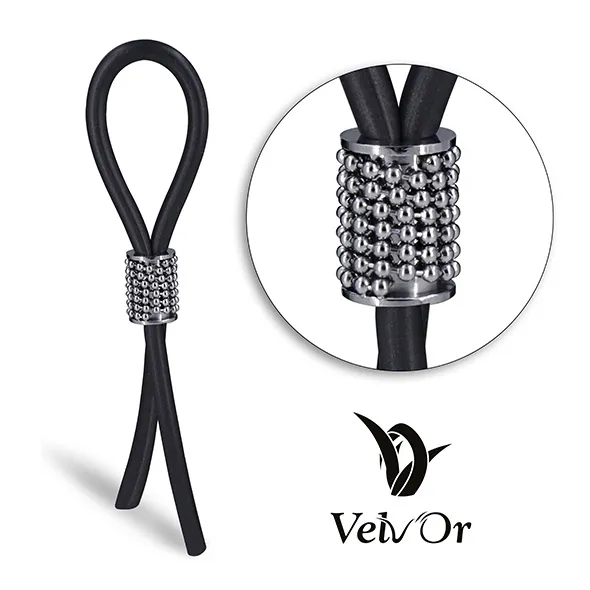 Ozdobny zacisk na penisa - Velv'Or JBoa Adjustable Cock Ring 302