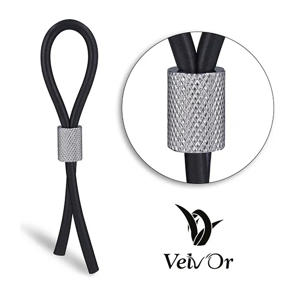 Ozdobny zacisk na penisa - Velv'Or JBoa Adjustable Cock Ring 303