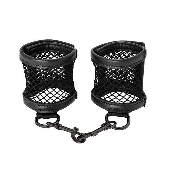Kajdanki z siateczką - S&M Fishnet Cuffs