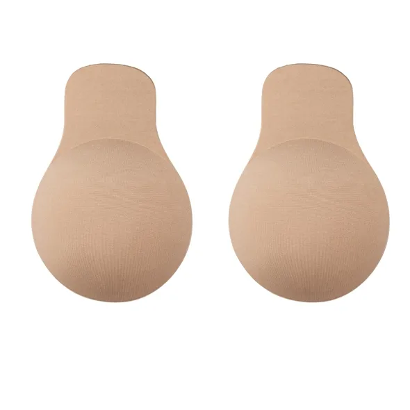 Nakładki push-up - Bye Bra Fabric Pull-Ups Nude XL