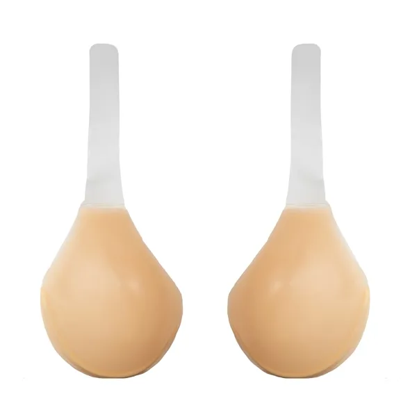 Silikonowe nakładki podnoszące piersi - Bye Bra Sculpting Silicone Lifts Nude miseczka G