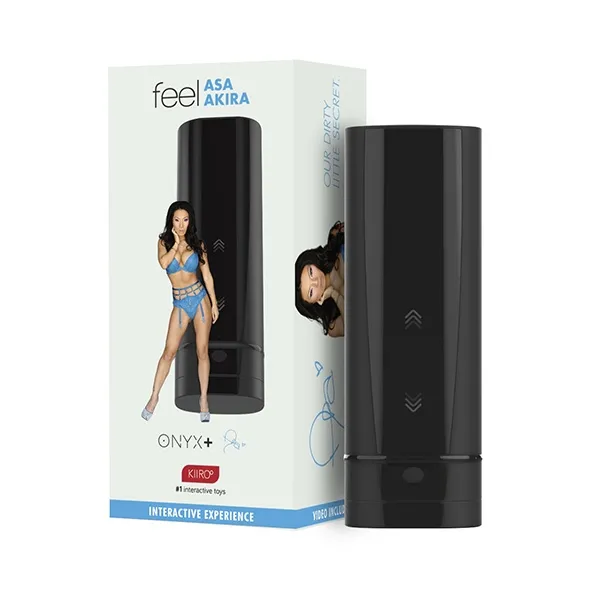 Masturbator do cybersexu - Kiiroo Onyx+ Teledildonic Masturbator Asa Akira Experience