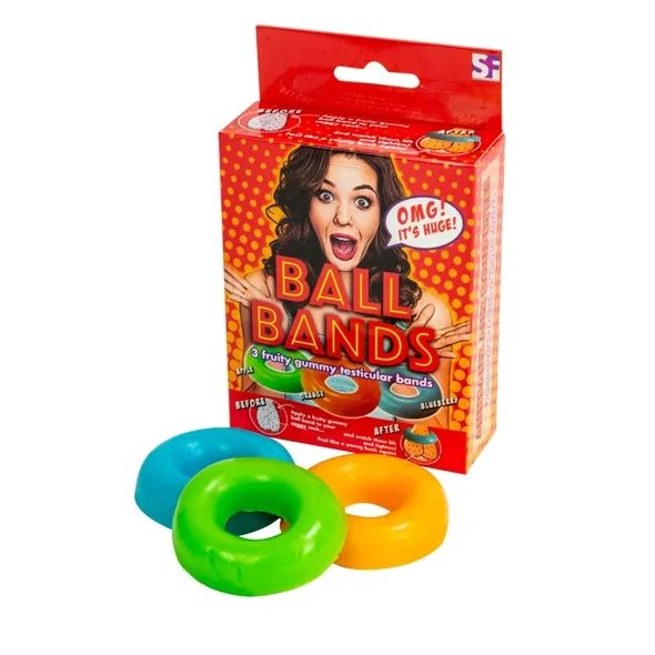Jadalne pierścienie na jądra - Ball Bands 3 szt