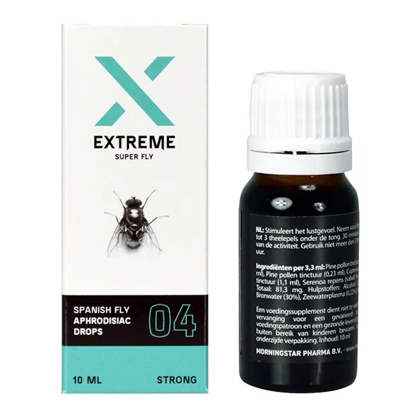 Krople na potencję afrodyzjak - Extreme Super Fly 10 ml