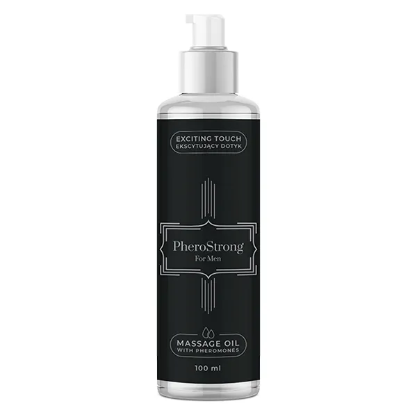 PheroStrong for Men Massage Oil - do masażu mężczyzn z feromonami podniecającymi kobiety 100ml