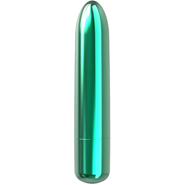 Klasyczny mini wibrator - PowerBullet Bullet Point Vibrator 10 Functions   Zielony