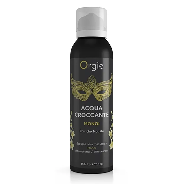 Żel do masażu - Orgie Acqua Croccante Crunchy Mousse 150ml Monoi