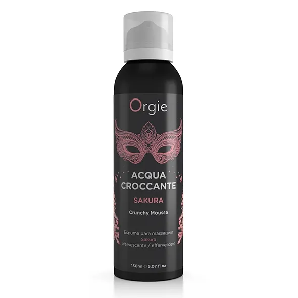 Żel do masażu - Orgie Acqua Croccante Crunchy Mousse 150ml Sakura