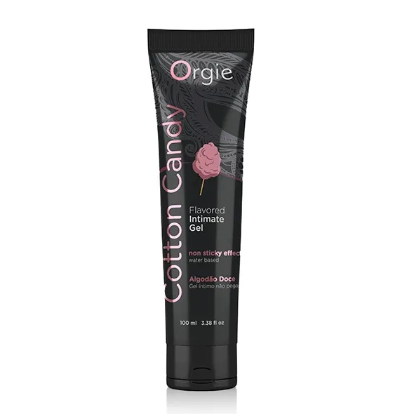 Smakowy żel nawilżający - Orgie Lube Tube Flavored Intimate Gel 100 ml  Wata cukrowa