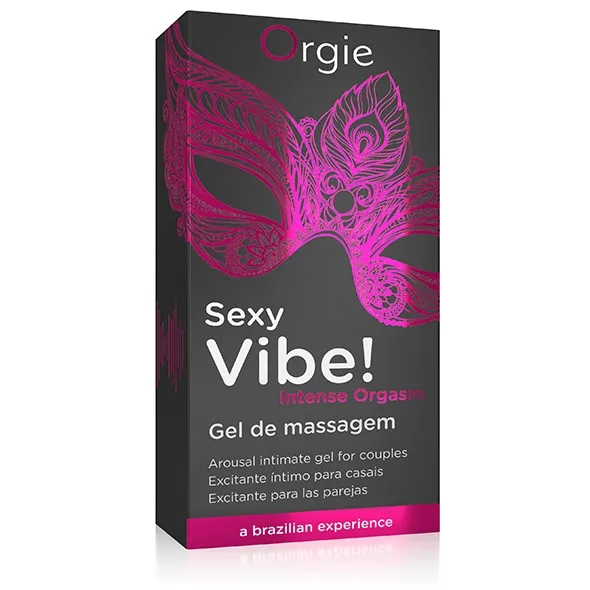 Stymulujący żel łechtaczkowy - Orgie Sexy Vibe! Intense Orgasm Liquid Vibrator 15 ml