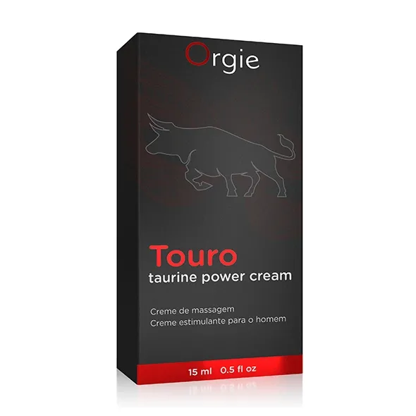 Krem zwiększający erekcję - Orgie Touro Erection Cream with Taurina 15 ml