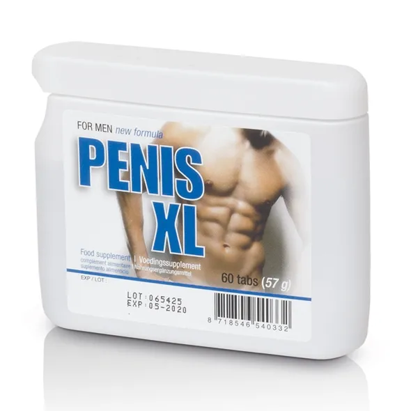 Tabletki powiększające penisa w podręcznym pudełku - Penis60-XL Flatpack x60