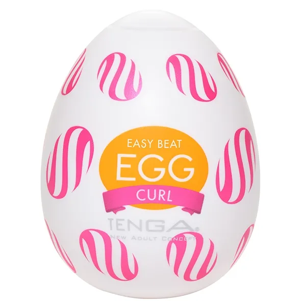 TENGA Masturbator - Jajko Egg Curl (1 sztuka)