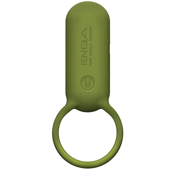 Pierścień wibrujący na członka - Tenga Smart Vibe Ring  Khaki