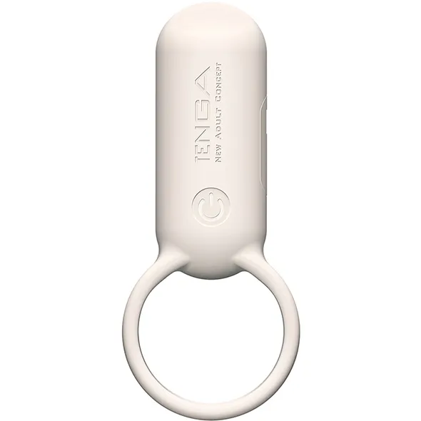 Pierścień wibrujący na członka - Tenga Smart Vibe Ring  Beżowy